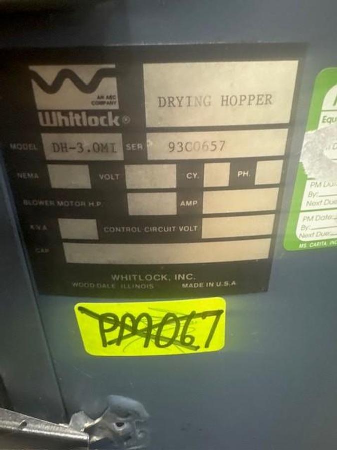 Used Not Ready - AEC Dryer with Hopper