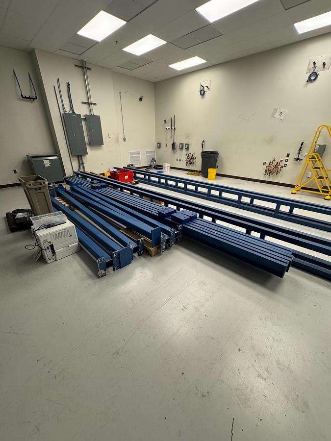 Used 1/2 Ton Harrington Dual Speed Electric Hoist and Crane System (2009)