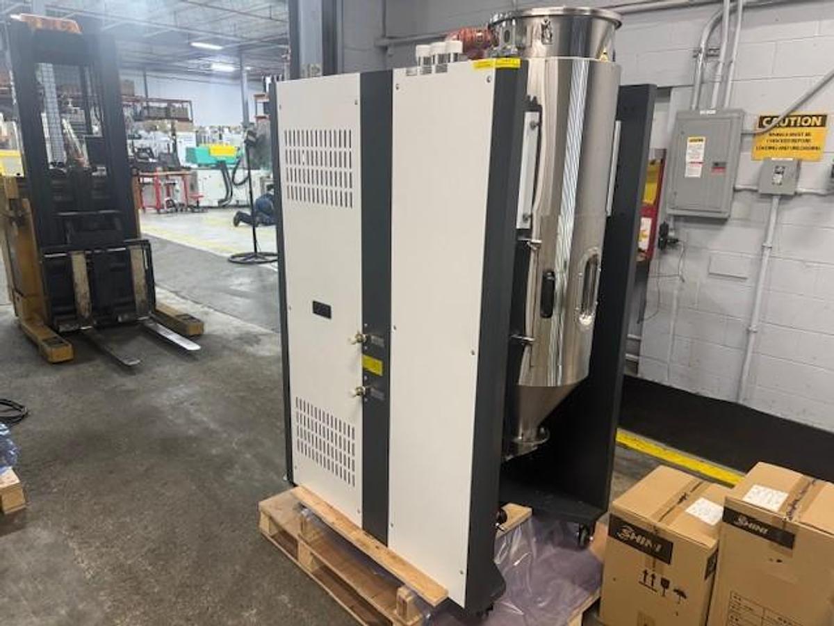 20 CFM Shini Desiccant Wheel Dryer w/Hopper & Cart