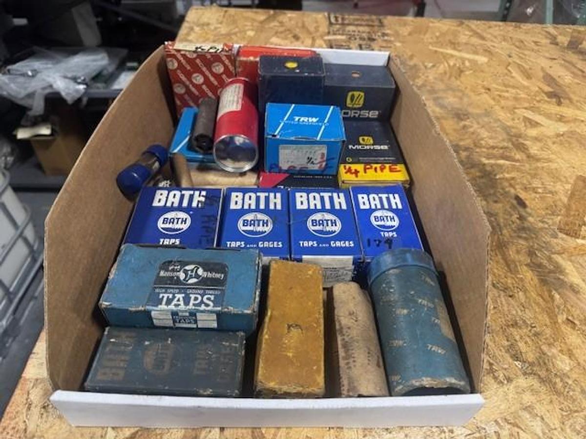 Used NPT Thread Hand Taps Various size