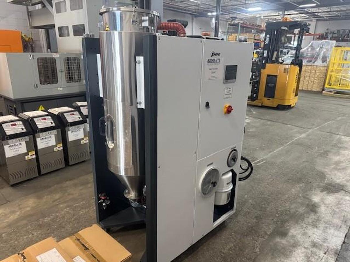 20 CFM Shini Desiccant Wheel Dryer w/Hopper & Cart