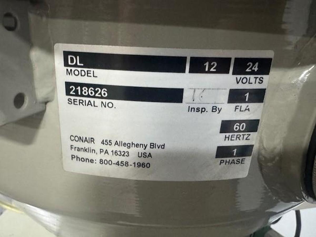 Used Conair DL Series Material Receiver