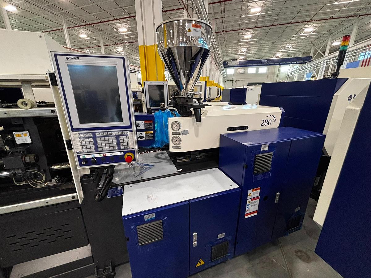 67 Ton, 6.07 Oz., Haitian MAIII 600/280 Injection Molding Machine (2023)