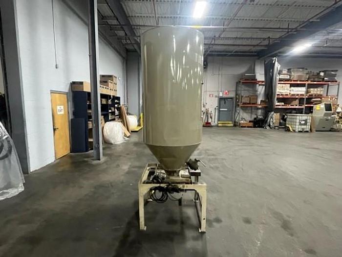 Used 735 lb. Conair Material Storage Hopper with Loader