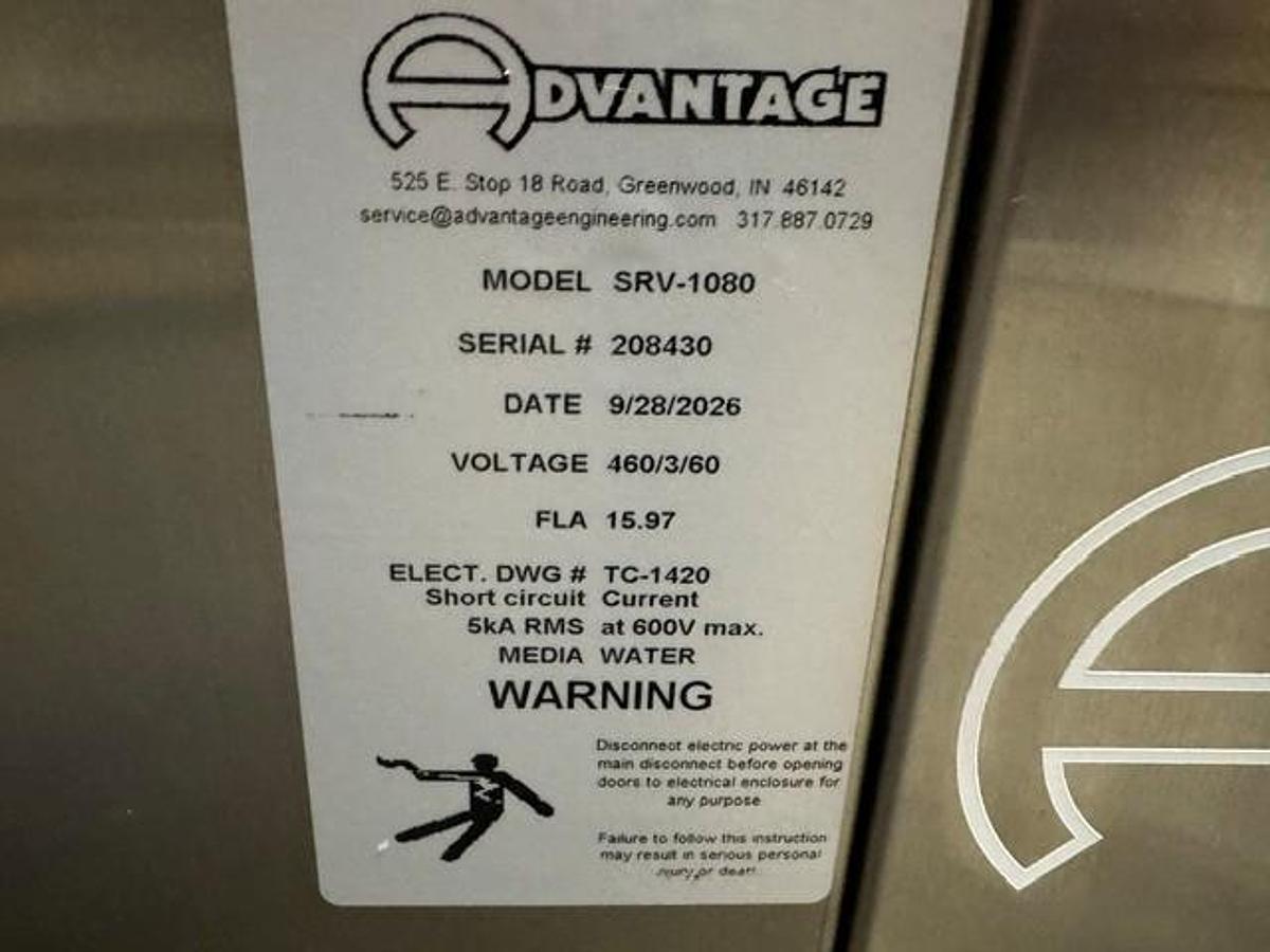 3 HP Advantage SRV-1080 Temperature Controller 460v (2026)