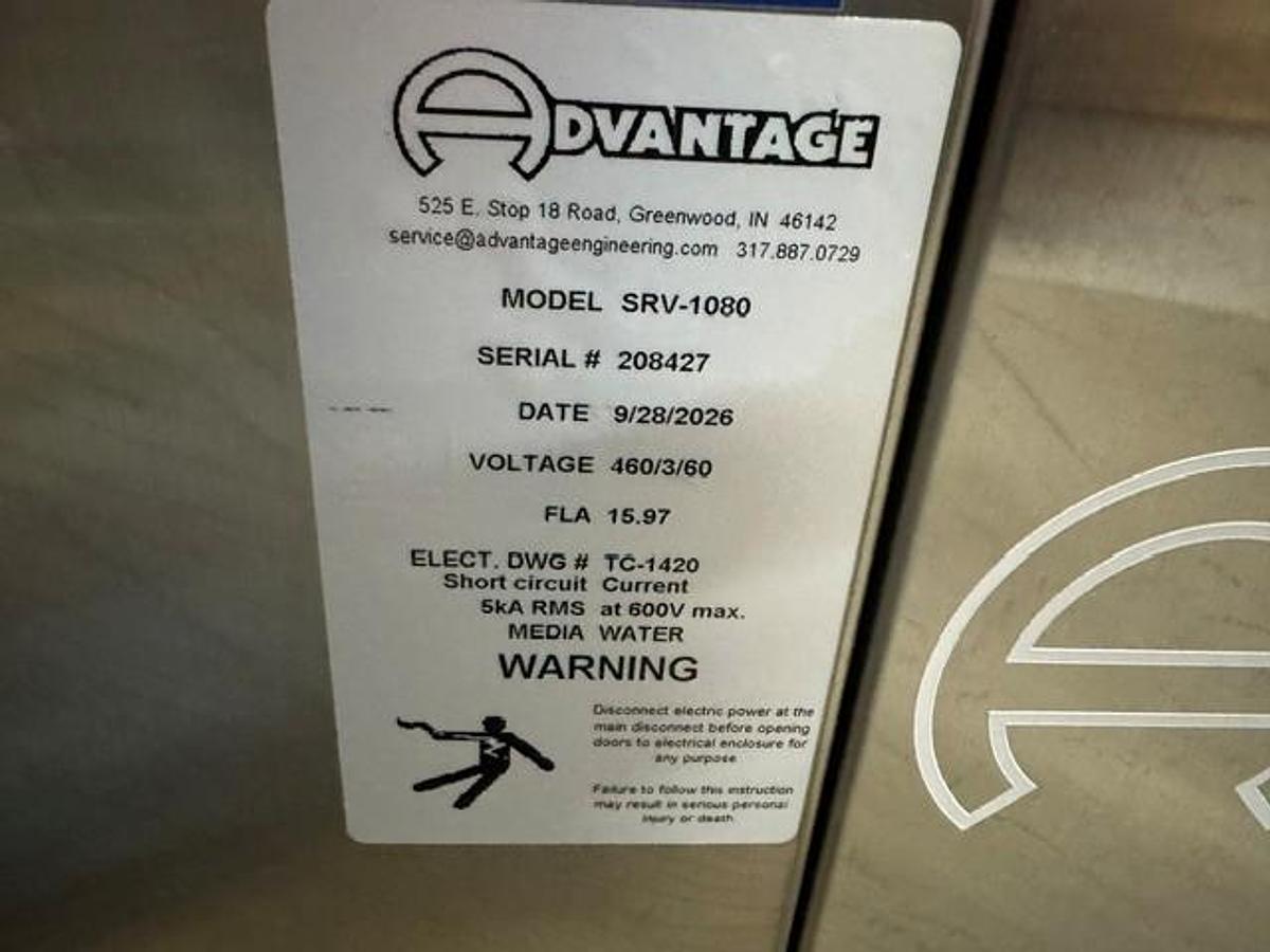 3 HP Advantage SRV-1080 Temperature Controller 460v (2026)