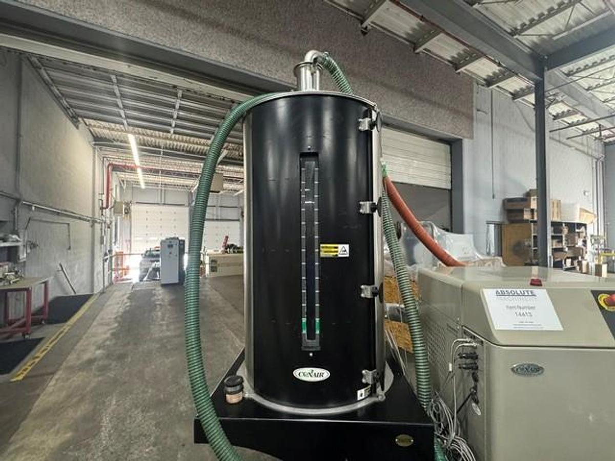 Used 100 lb./hr Conair DX-100 Dryer with 385 lb. Hopper (2018)