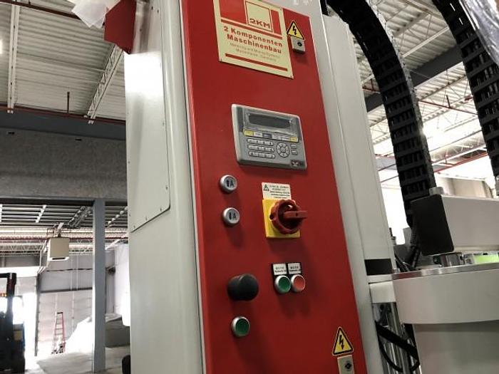 Used 85 Ton, MULTITECH (LSR) 2-Station Vertical Injection Molding Machine (LAB) (2015)