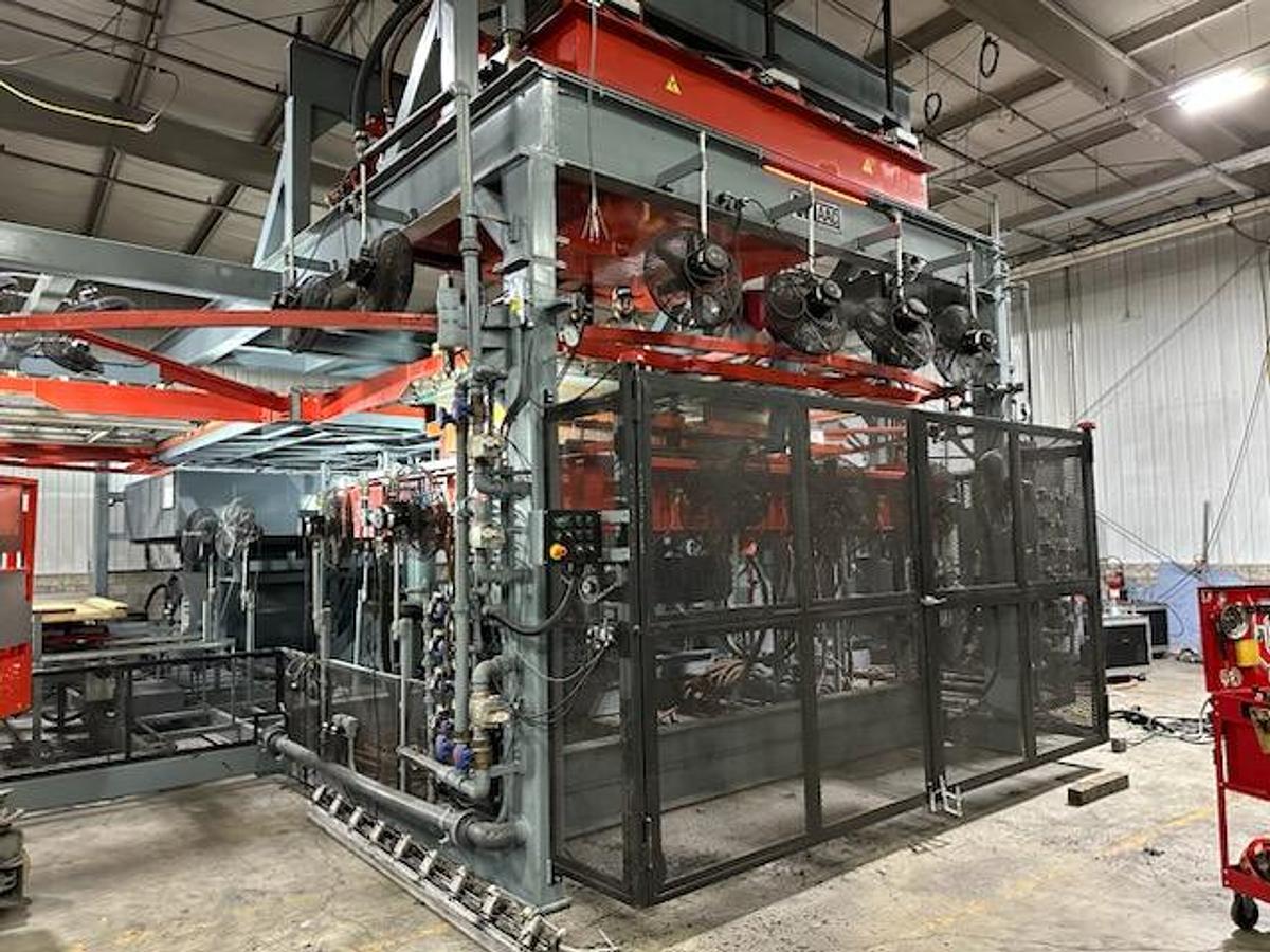 Used MAAC 4-Station Double Oven Twin Sheet Pressure Forming Machine (2024)