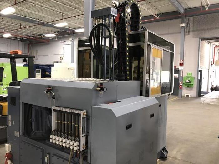 Used 85 Ton, MULTITECH (LSR) 2-Station Vertical Injection Molding Machine (LAB) (2015)