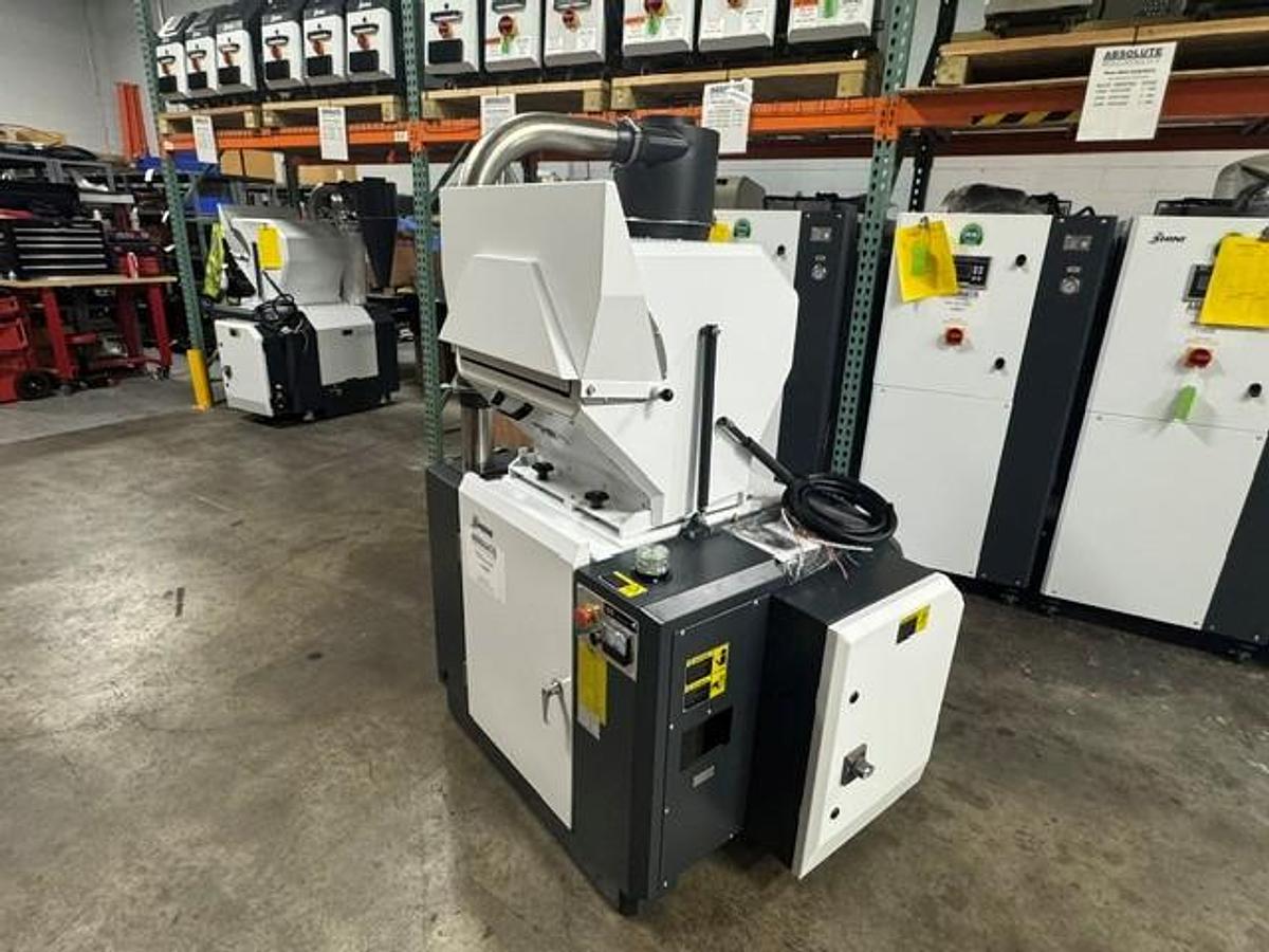 16.9 HP Shini SG-2348 Beside the Press Granulator with Blower and Cyclone (2026)