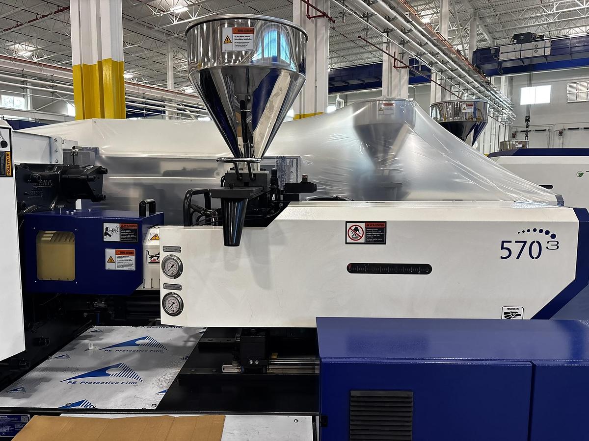 180 Ton, 12.64 oz. Haitian MAIII 1600/570 Injection Molding Machine (2023)