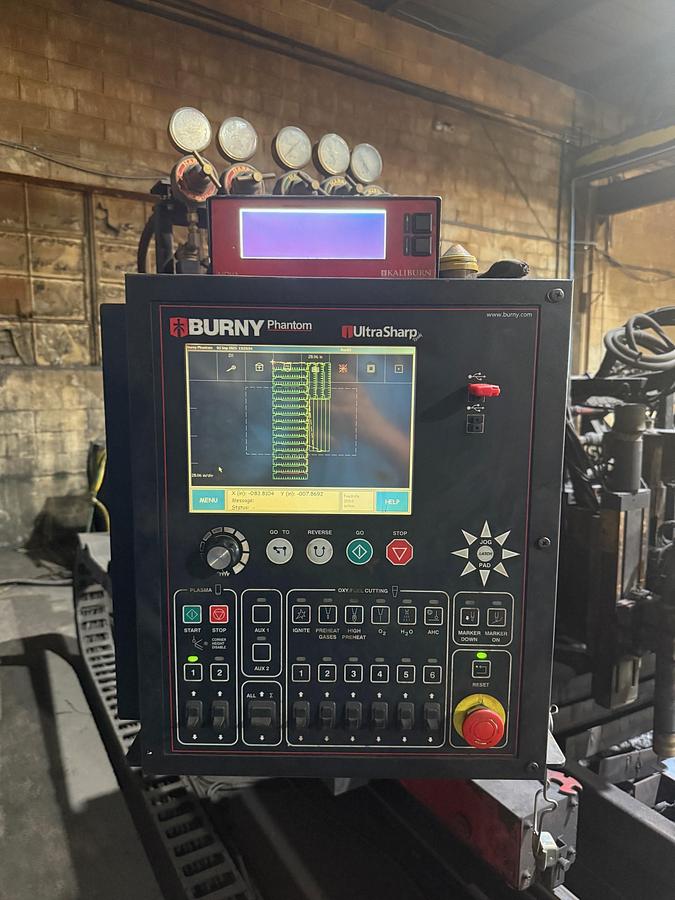 Used 8' x 20' Cutting Systems, Inc. Sabercut Combo Cutting System (2012)