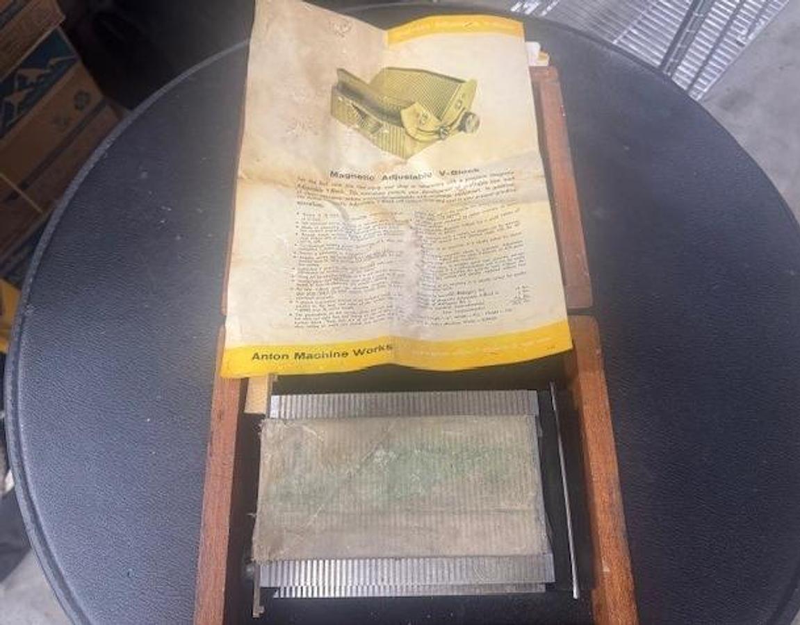 Used Anton Machine Works V Block