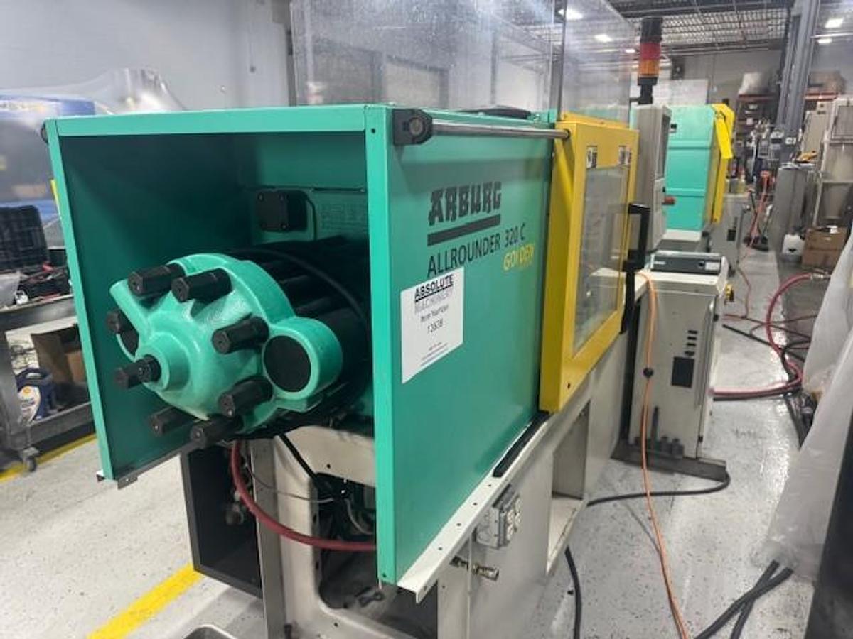 Used 55 Ton, 2.7 Oz., Arburg Allrounder 320C 500-170 Golden Edition (2011)