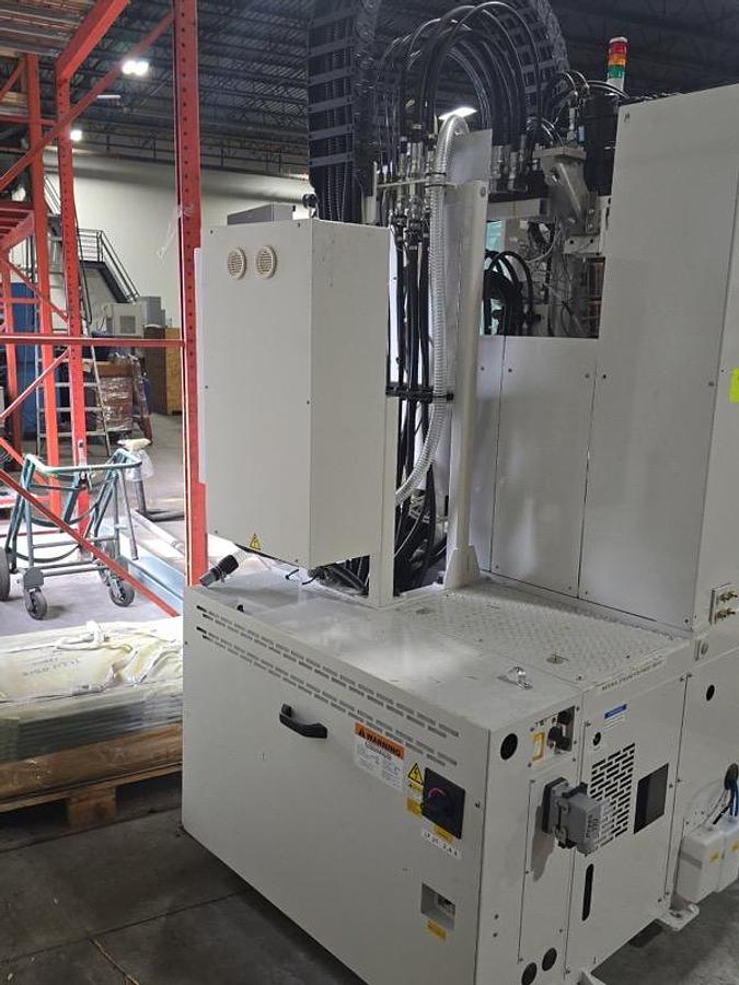 Used 22 Ton, 0.15 Oz., Sodick LP20VRE Vertical Injection Molding Machine