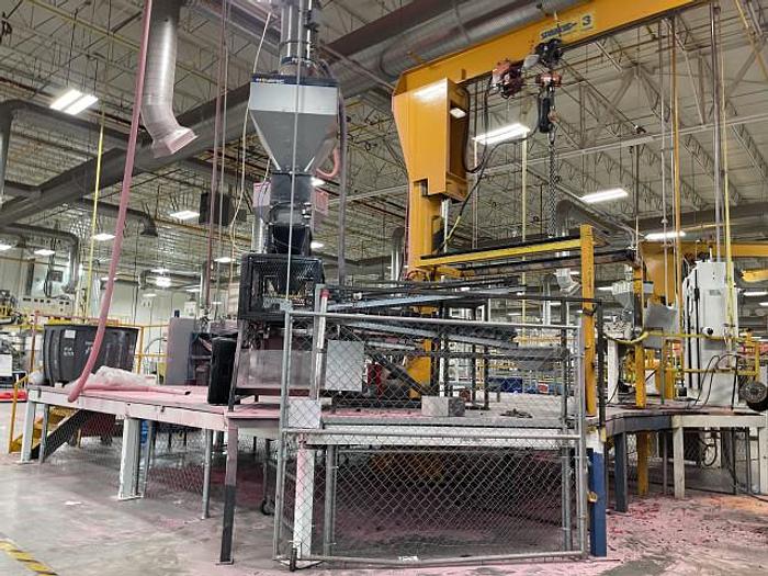 Used 4-Arm 220 Ferry Rotational Molder