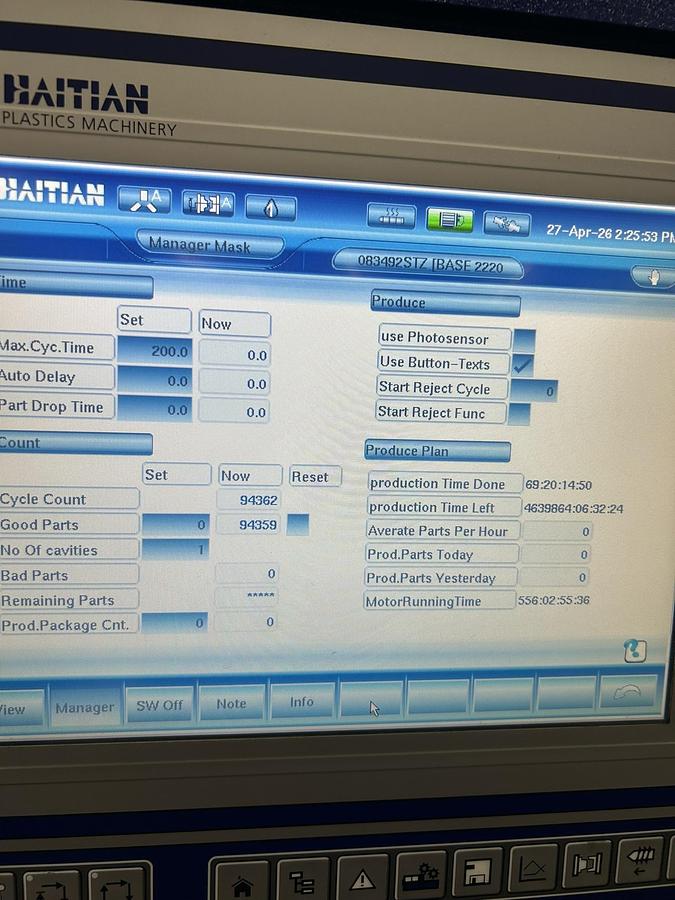 Used *NOT READY* Haitian MAII 7000/5000