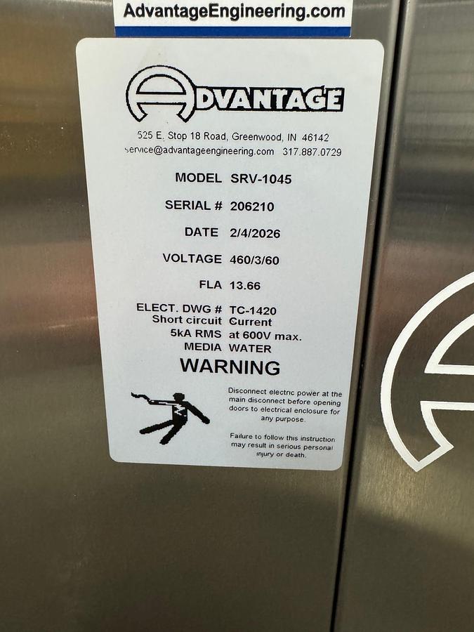 1 HP Advantage Temperature Controller SRV-1045 460v (2026)