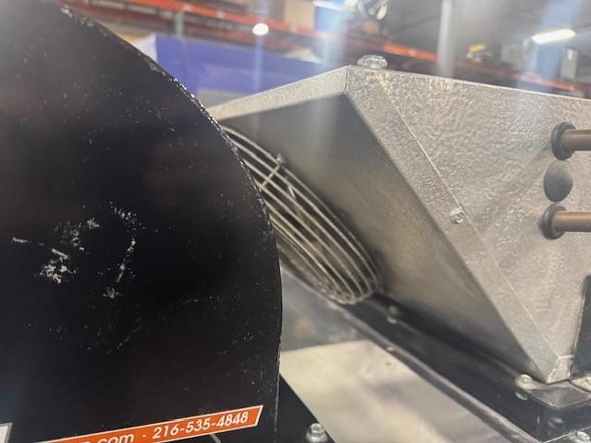 Used MK Flat Belt Conveyor with EMI Cooling System 28" wide x 16' Long