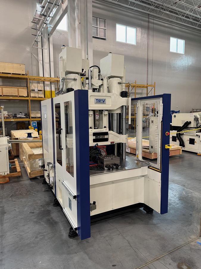 2024 *Not Ready* 96-Ton, 4.5 oz. TAYU Vertical Injection Molding Machine (2024)