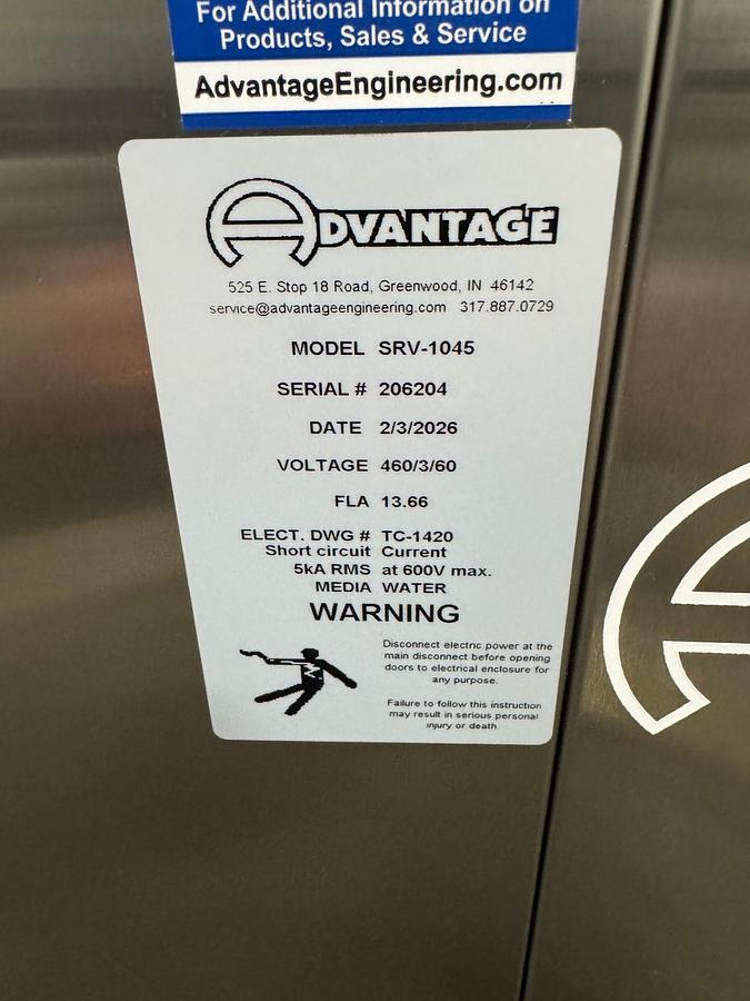 1 HP Advantage Temperature Controller SRV-1045 460v (2026)