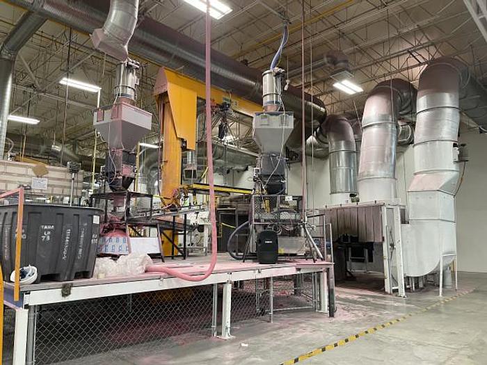 Used 4-Arm 220 Ferry Rotational Molder