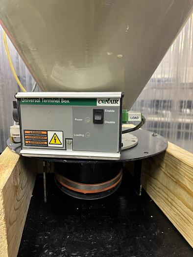 Used Conair DL Series Vacuum Material Receiver