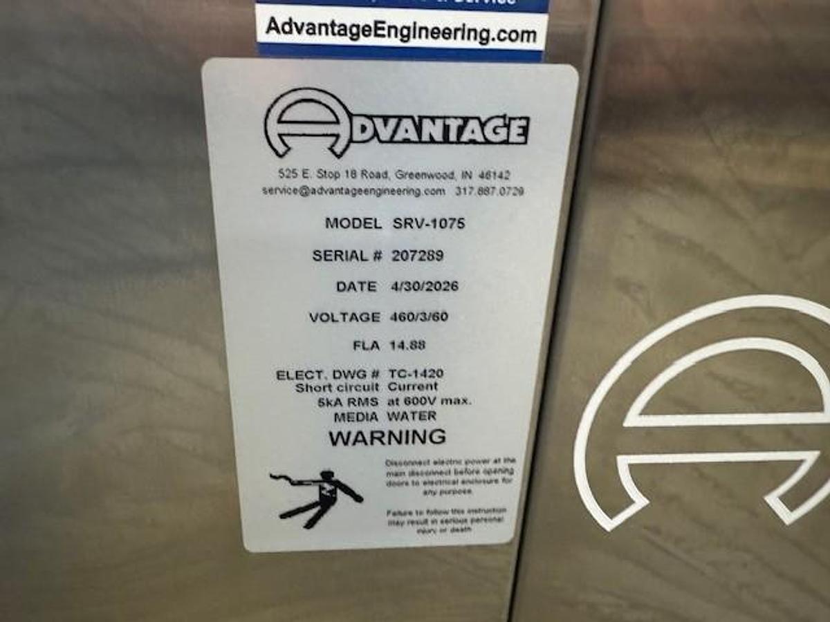 2 HP Advantage Sentra Series Temperature Controller 460V (2026)