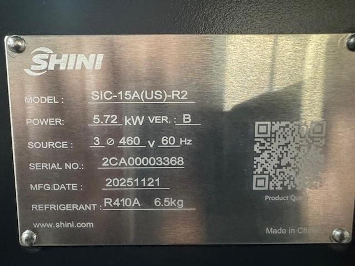 2025 4.1-ton Shini Air-Cooled Chiller SIC-15A-R2
