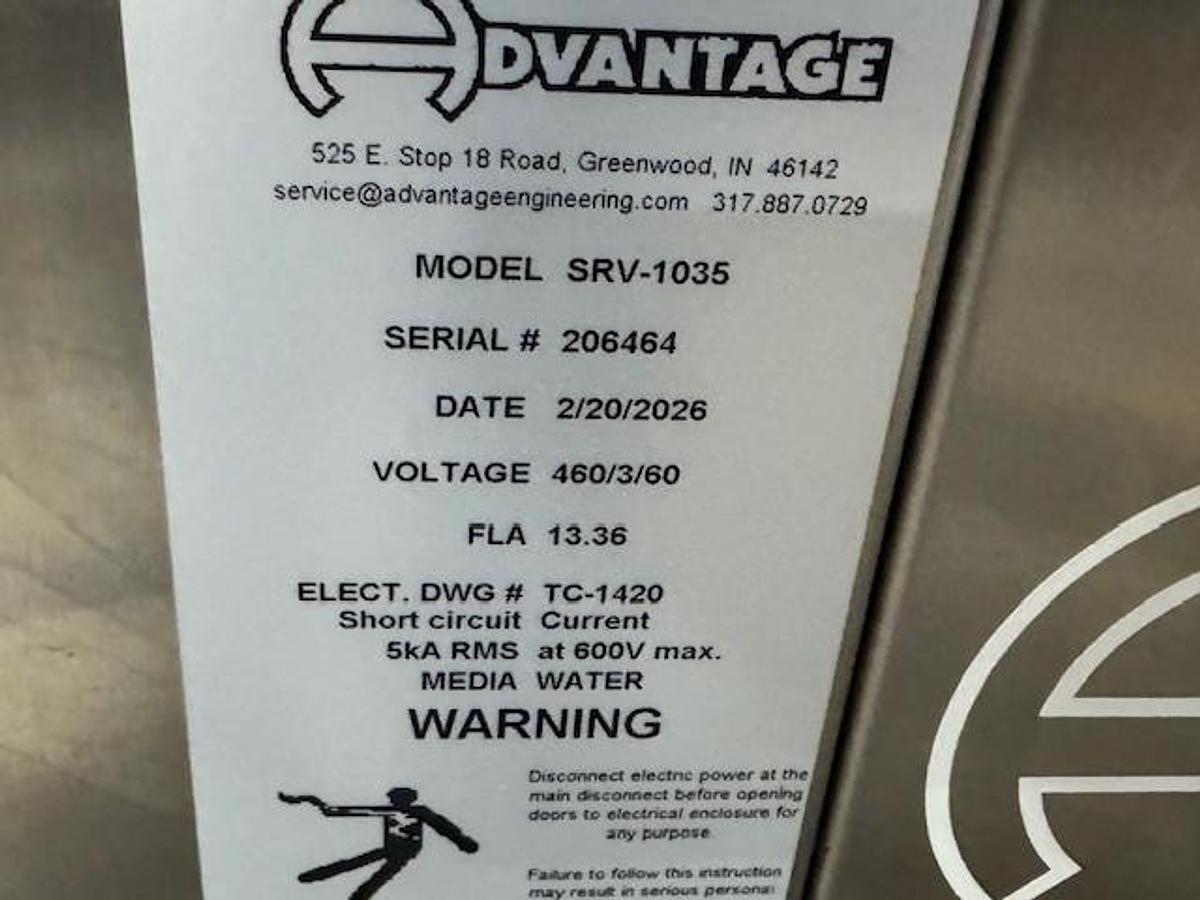 3/4 hp Advantage/Sentra Temperature Controller SRV-1035 (2026)