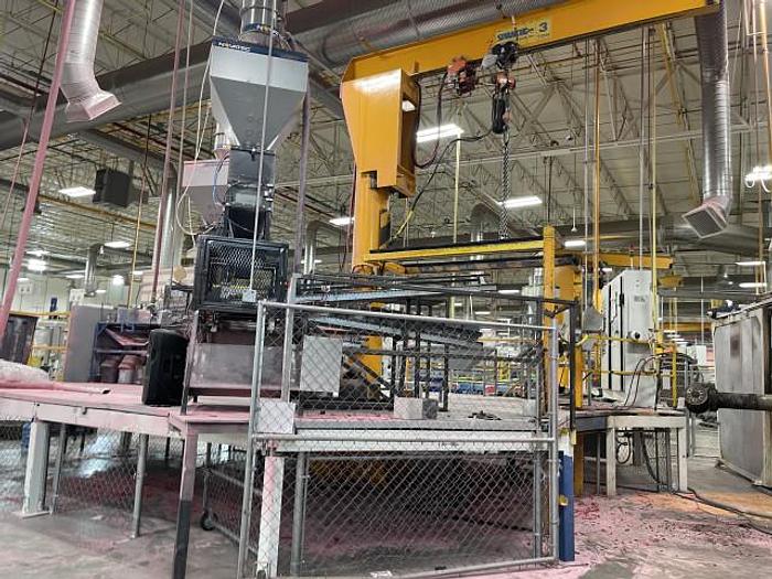 Used 4-Arm 220 Ferry Rotational Molder