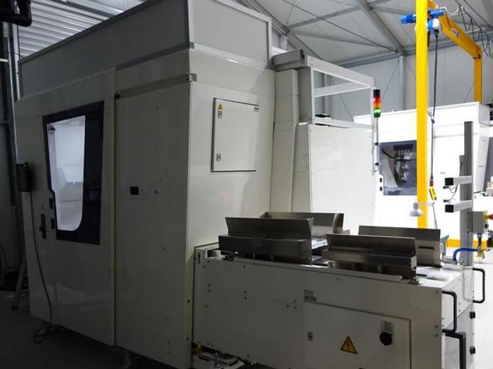 Used 101 Ton, 3.62 oz., Tiebarless Engel Injection Molding Machine