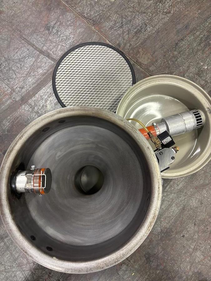 Used Conair DL Series Vacuum Material Receiver