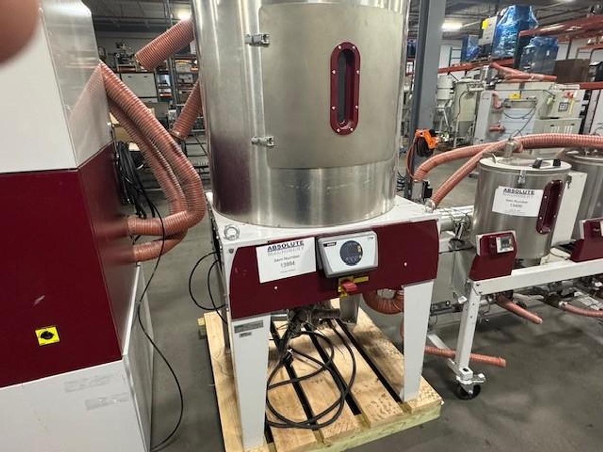 Used Wittman 300 lb./hr E-300 Material Dryer with Dryer Bank System