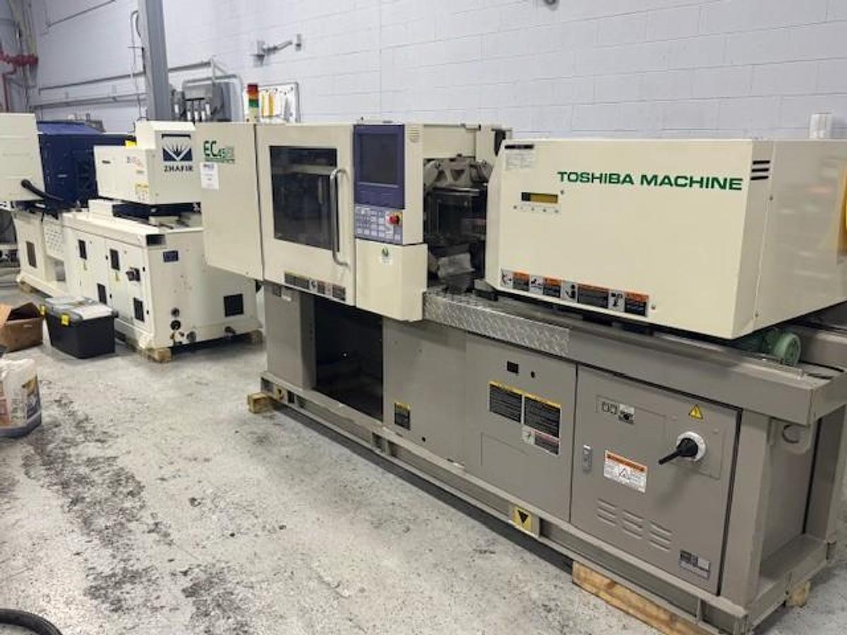 Used Not Ready - 44 Ton, 1.23 Oz., Toshiba EC45N II Injection Molding Machine (2010)