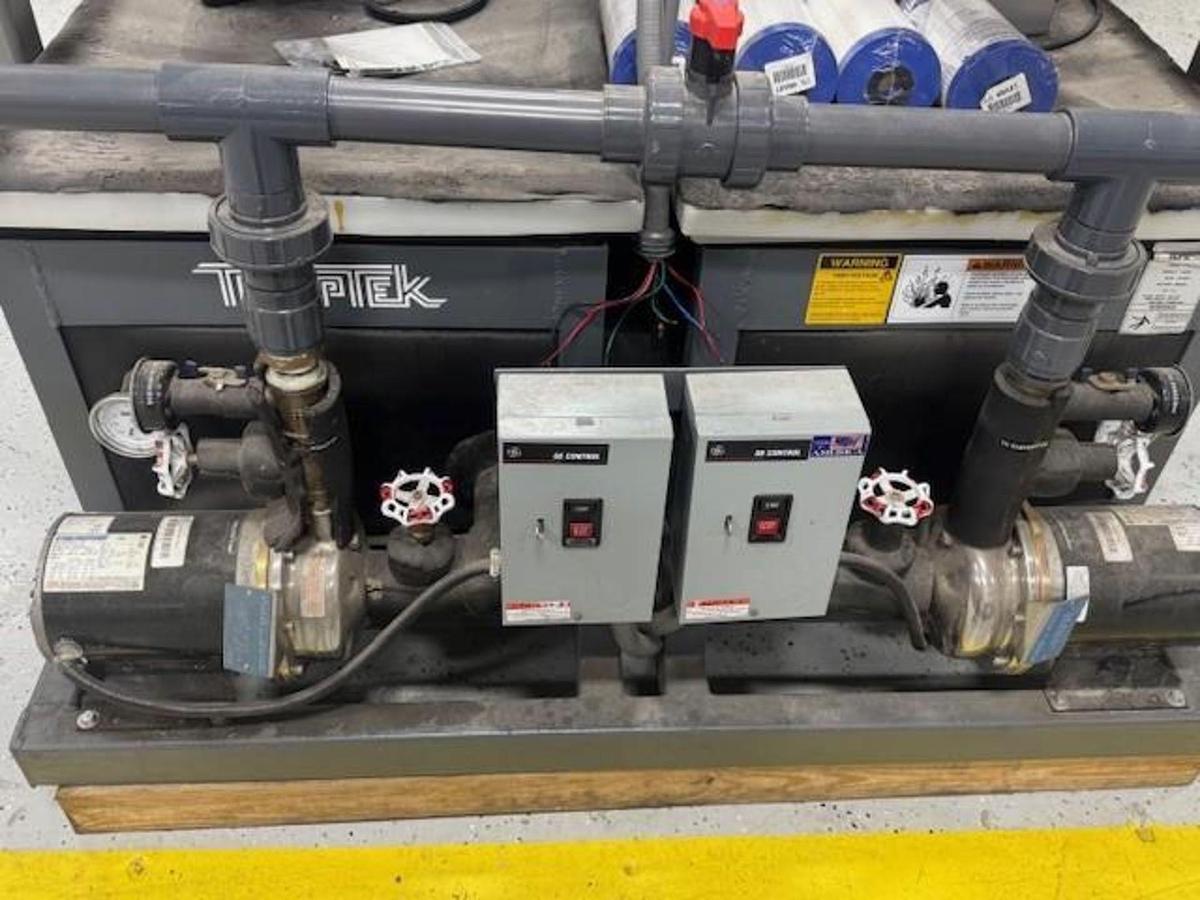 Used 14.5 Ton TempTek Central Water Chiller