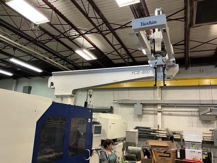 Used 618 Ton, 52 Oz., Haitian ZE5500/3350 Injection Molding Machine (2017)