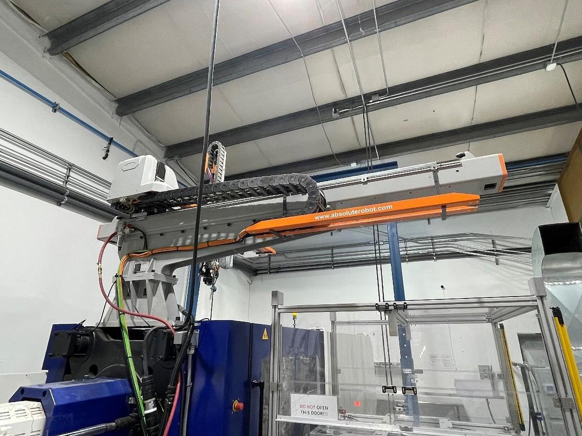 Used 427 Ton, 65.17 oz Haitian MA 3800/2250 Series II S Injection Molding Machine (2019)