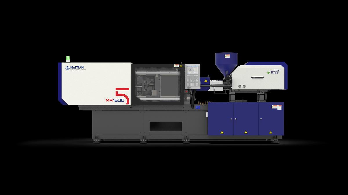 135 Ton, 16.4 oz Haitian Mars MA III SE MA 1,200 Injection Molding Machine