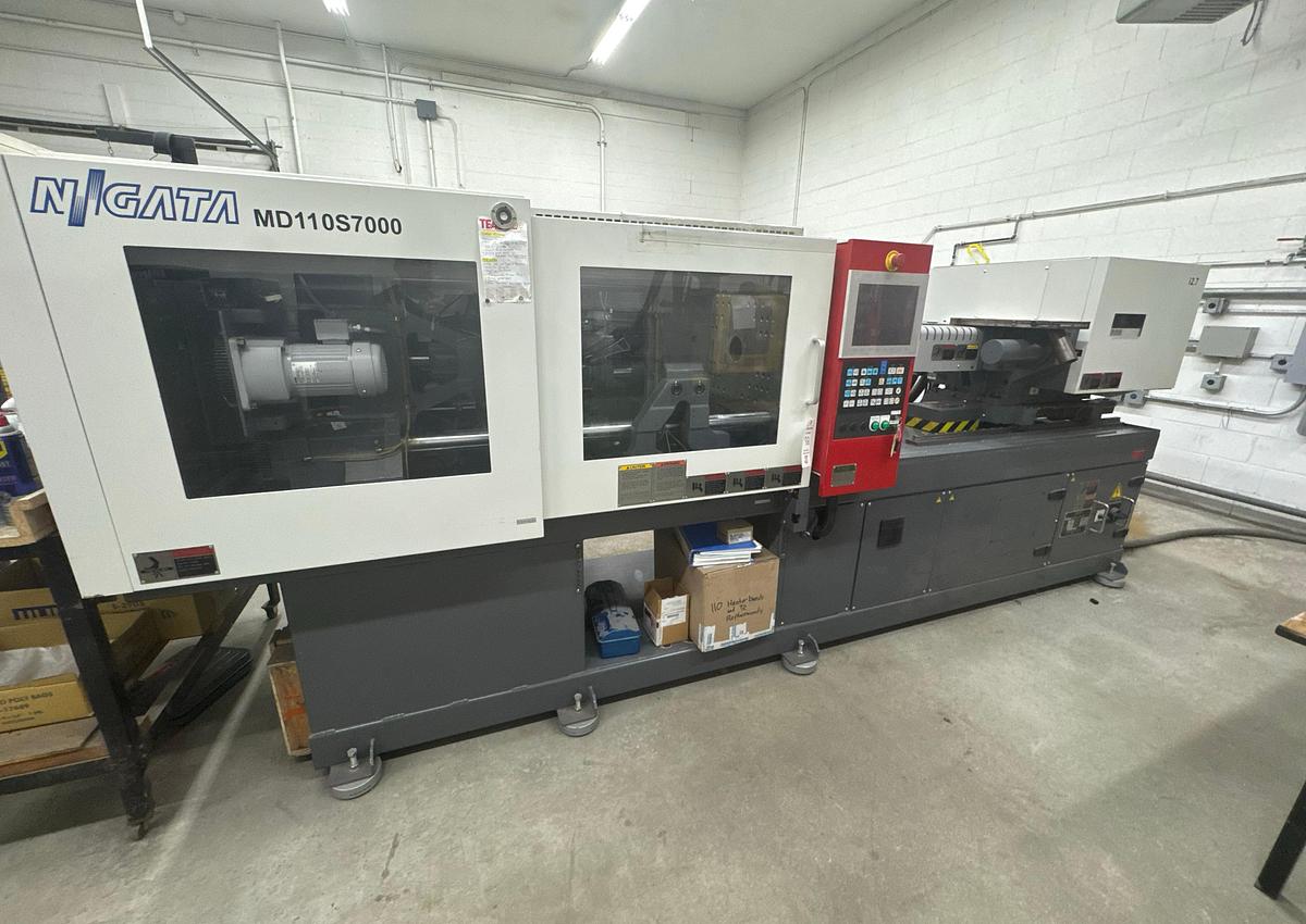 Used 110 Ton, 6.53 Oz., Niigata All-Electric MD-Series Injection Molding Machine