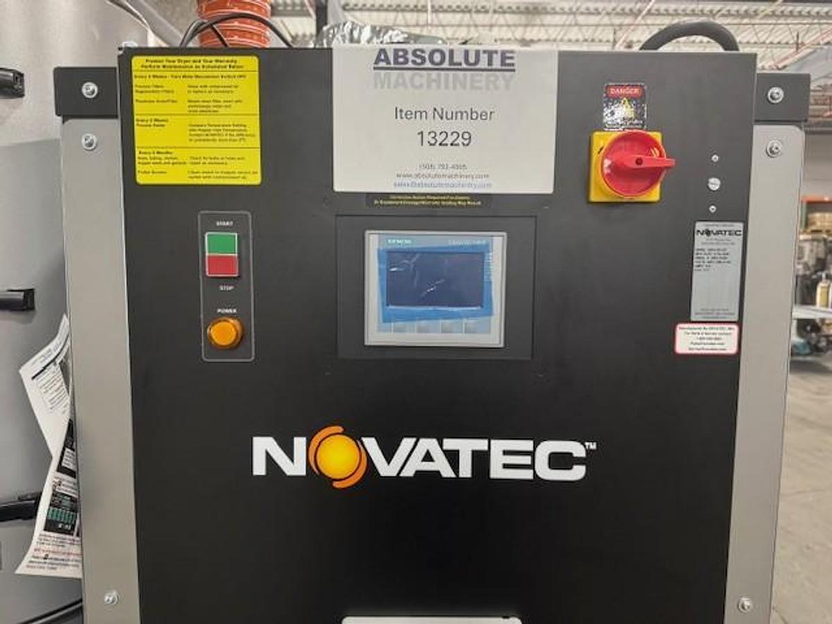 100 lb/hr NovaWheel Dryer with Aftercooler w/ Hopper Cart & Dry/Convey Package (2024)