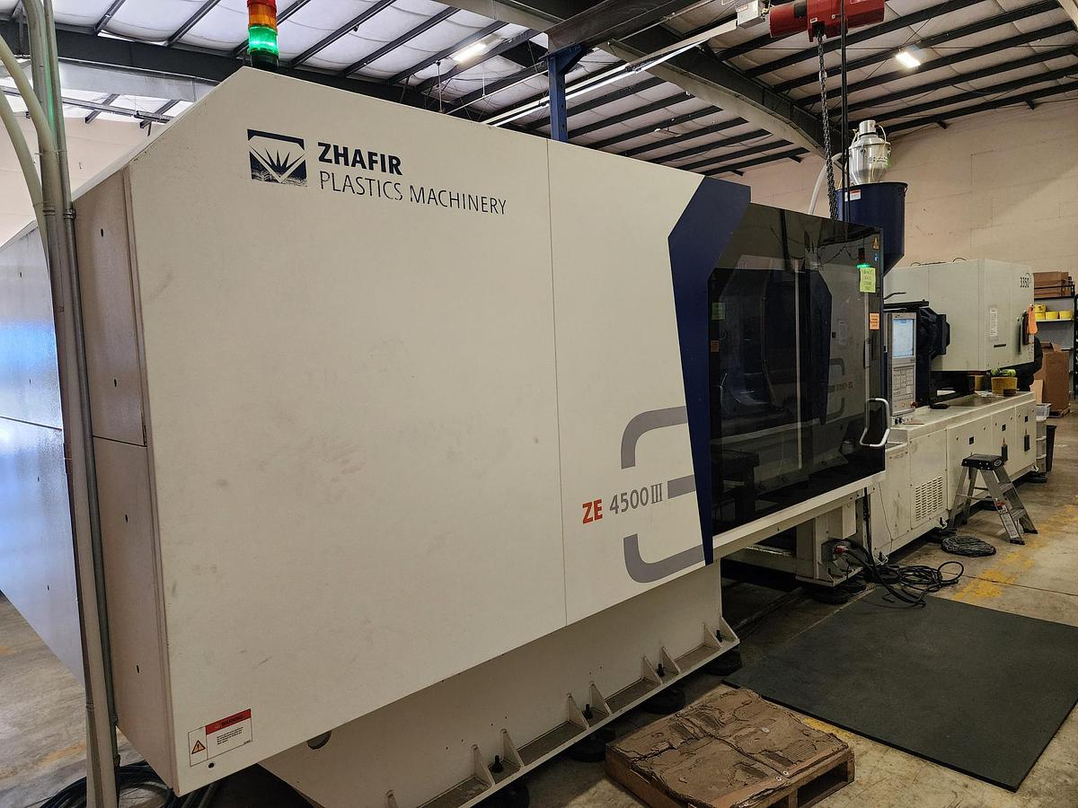 Used 506 Ton, 59.68 Oz., Haitian ZEIII 4500/3350 (B) Electric Injection Molding Machine (2021)