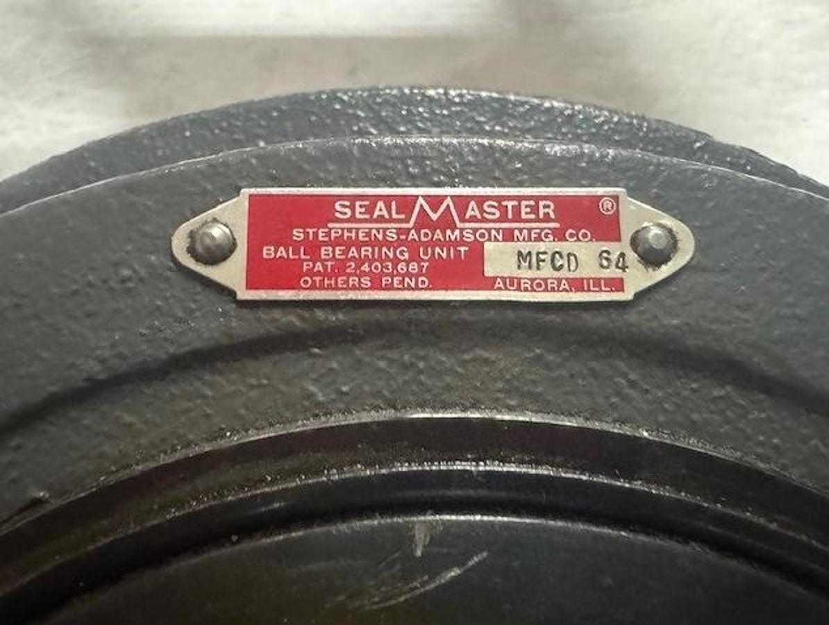 Used Seal Master MFCG-64 4-bolt flange bearing
