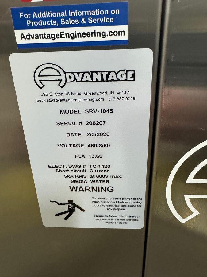 1 HP Advantage Temperature Controller SRV-1045 460v (2026)