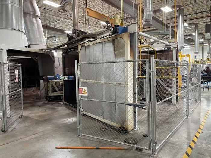 Used 4-Arm 220 Ferry Rotational Molder