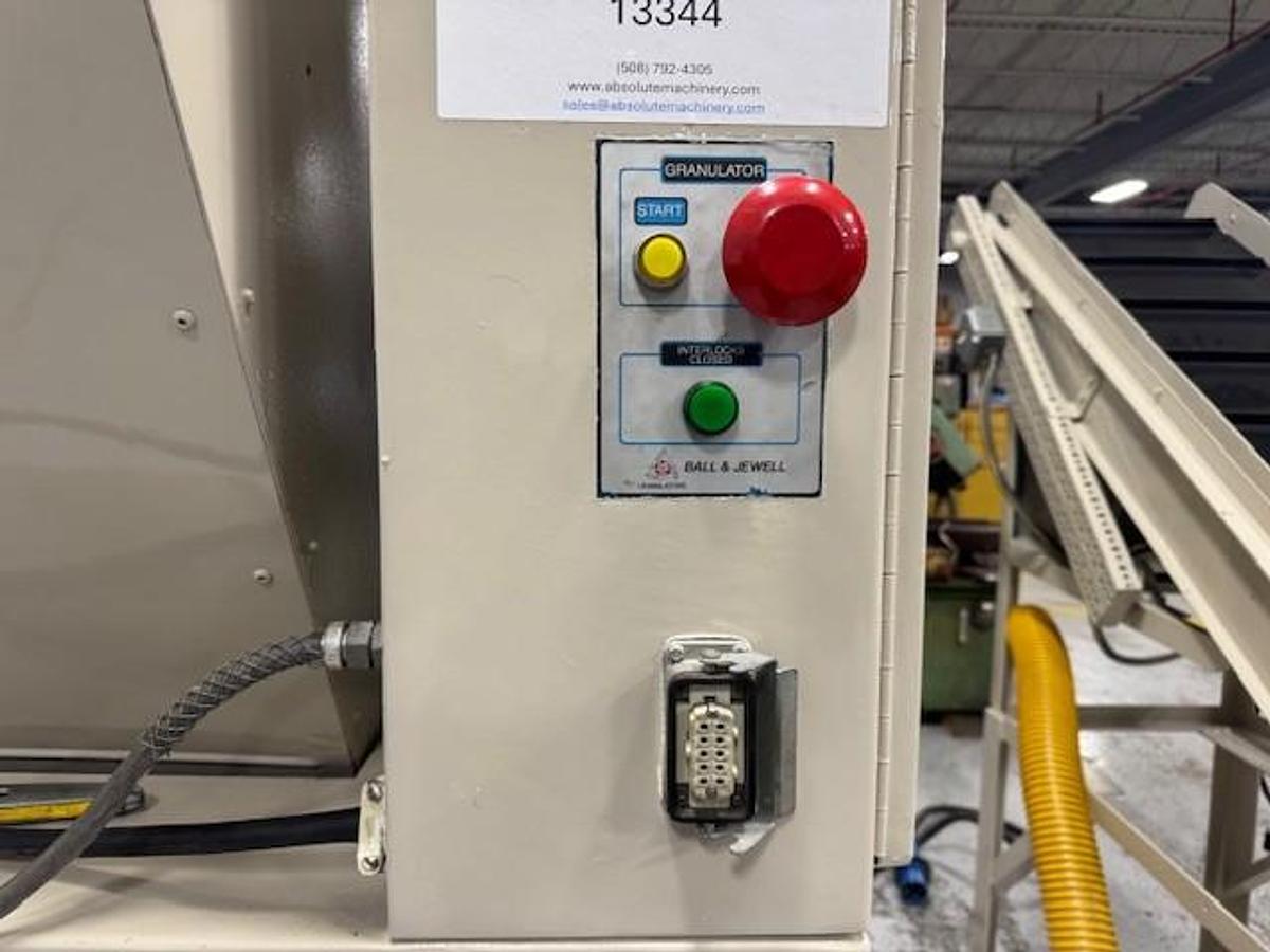 Used Not Ready - Ball & Jewell Granulator W/ Dust Collecting System