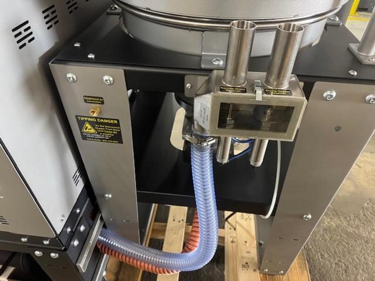 100 lb/hr NovaWheel Dryer with Aftercooler w/ Hopper Cart & Dry/Convey Package (2024)