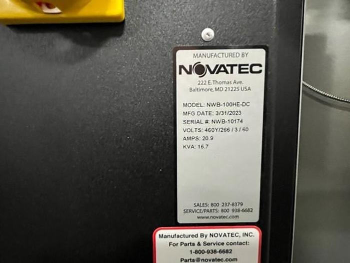 100 lbs./hr. Novatec Dryer