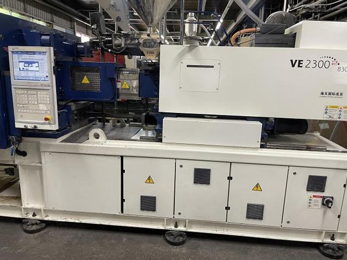 Used 259 Ton, 16.01 oz. 2017 Haitian Zhafir VEII 2300/830-C All-Electric Injection Molding Machine